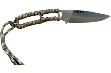 Image of Huto Lifestyle EXO-Skeleton High Mountain M390 Steel 3.25in Fixed Blade Knife, Satin, Desert/Sand, EXOSKTNHGHMTNM390SD/S