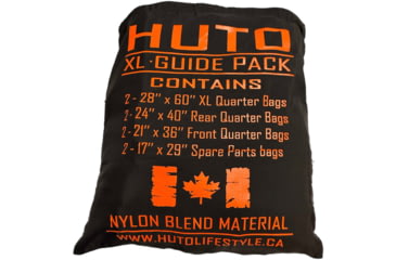 Image of Huto Lifestyle Huto Guide Pack Game Bag Set XL, 8 Bags, Orange, GM-BG-GUIDESET-XL