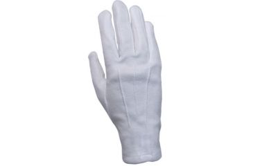 Image of HWI Gear White Cotton Parade Glove, White, Large 1054