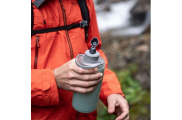Image of HydraPak Flux Water Bottle, Sutro Green, 1L/32oz, GF420S