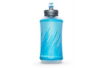 Image of Hydrapak Softflask Water Bottle, Malibu Blue, 500ml, B511HP
