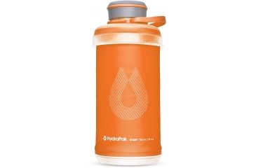 Image of Hydrapak Stash 25 oz Soft Bottle-Mojave Orange