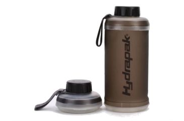 Image of Hydrapak Stash Collapsible Water Bottle - 750 mL-Smoke