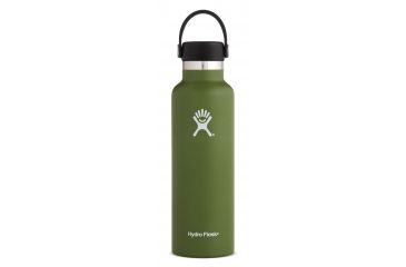 Image of Hydro Flask 21 oz. Standard Mouth Bottle, Olive, Olive, S21SX306