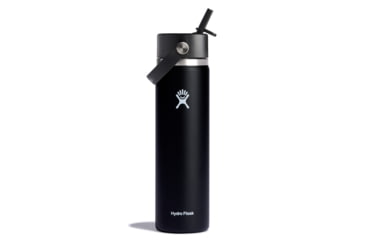 Image of Hydro Flask 24 Oz Wide Flex Straw Cap, BLACK, 24 oz, W24BFS001
