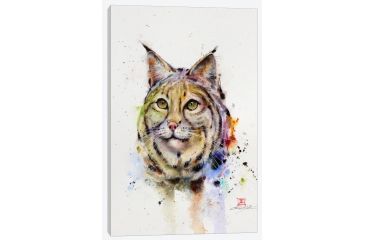 Image of iCanvas Wild Cat by Dean Crouser Canvas Print, Multi, 26x18x0.75 DCR76-1PC3-26x18