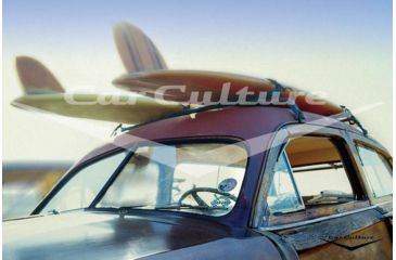 Image of iCanvas 'Surf's Up' - Beach Boys' Ford DeLuxe Country Squire Woodie by Car Culture Canvas Print, Multi, 18x12 CCU55-1PC3-18x12