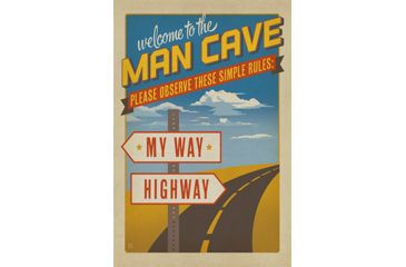 Image of iCanvas My Way Highway by Anderson Design Group Print, Multi, 40x26x0.75 ADG263-1PC3-40x26