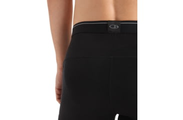 Image of Icebreaker 200 Oasis Thermal Shorts - Mens, Black, Extra Large, IB0A59KY001XL