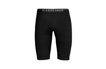 Image of Icebreaker 200 Oasis Thermal Shorts - Mens, Black, Extra Large, IB0A59KY001XL