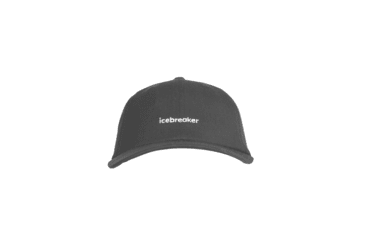 Image of Icebreaker 6 Panel Hat, Black, One Size, IB0A59HA001OS
