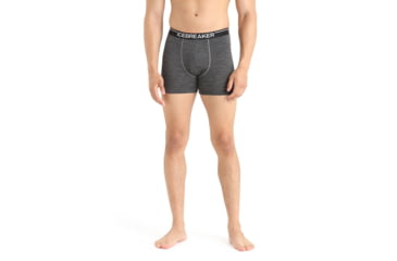 Image of Icebreaker Anatomica Boxers - Mens, Gritstone Heather, Medium, IB103029038M