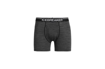 Image of Icebreaker Anatomica Boxers w/ Fly - Men's, Gritstone Heather, 2XL, IB103030038XXL
