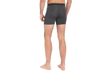 Image of Icebreaker Anatomica Boxers w/ Fly - Men's, Jet Heather, 2XL, IB103030011XXL
