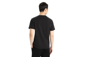 Image of Icebreaker Central Classic Short Sleeve T-Shirt - Mens, Black, Large, IB0A56JX001L