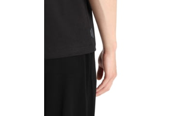 Image of Icebreaker Central Classic Short Sleeve T-Shirt - Men's, Black, Large, IB0A56JX001L