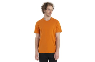Image of Icebreaker Central Classic Short Sleeve T-Shirt - Mens, Earth, Large, IB0A56JX865L