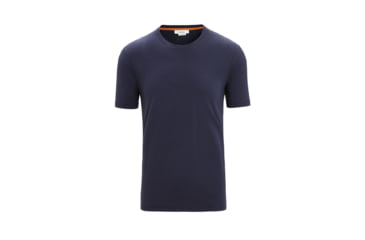 Image of Icebreaker Central Classic Short Sleeve T-Shirt - Men's, Midnight Navy, Medium, IB0A56JX401M