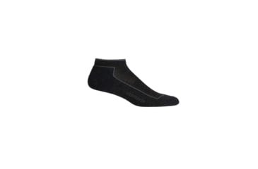 Image of Icebreaker Cool-Lite Hike Low Cut Socks - Men's, Jet Heather, Medium, IB104657011M