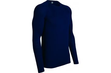 Image of Icebreaker Everyday Long Sleeve Crew - Men's-Admiral-Large