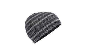 Image of Icebreaker Flexi Beanie - Men's -Stripe Snow/Black-One Size