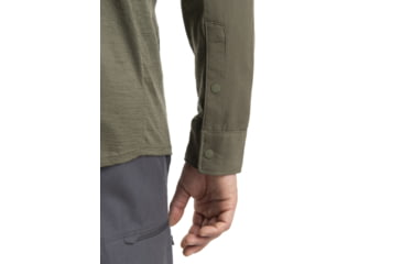 Image of Icebreaker Hike Long Sleeve Top - Mens, Loden, Medium, IB0A56OJ069M