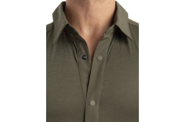 Image of Icebreaker Hike Long Sleeve Top - Men's, Loden, Medium, IB0A56OJ069M