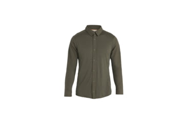 Image of Icebreaker Hike Long Sleeve Top - Mens, Loden, Medium, IB0A56OJ069M