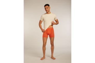 Image of Icebreaker Merino 150 Anatomica Boxers wFly - Mens, Fervid, Extra Large, IB1030300GTXL