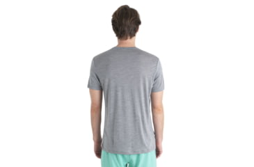 Image of Icebreaker Merino Blend 125 Cool-Lite Sphere SS T-Shirt - Mens, Metro HTHR, Small, IB0A56ZM016S