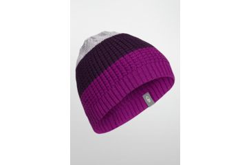Image of Icebreaker Oasis Beanie-Vivid/Vino/Blizzard-One Size