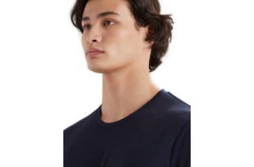 Image of Icebreaker Tech Lite II Short Sleeve T-Shirt - Mens, Midnight Navy, 2XL, IB0A59IY401XXL