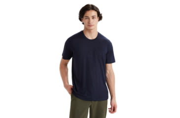 Image of Icebreaker Tech Lite II Short Sleeve T-Shirt - Men's, Midnight Navy, 2XL, IB0A59IY401XXL