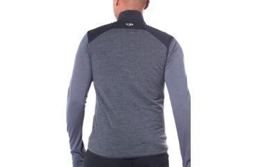 Image of Icebreaker Tech Trainer Hybrid Vest, Black/Jet Hthr, 2XL, 104296-001-XXL