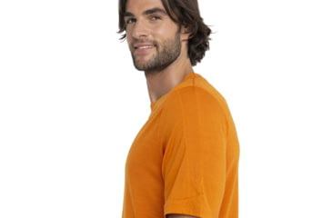 Image of Icebreaker ZoneKnit Short Sleeve T-Shirt - Mens, Earth, Medium, IB0A56P4865M