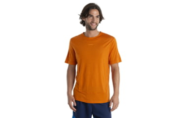Image of Icebreaker ZoneKnit Short Sleeve T-Shirt - Mens, Earth, Medium, IB0A56P4865M