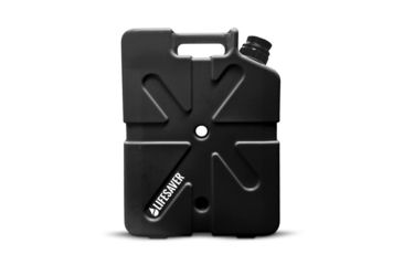 Image of LifeSaver Jerrycan 20000UF, Black, 13.78x 7.09x 20.08in, LJ-20 BK