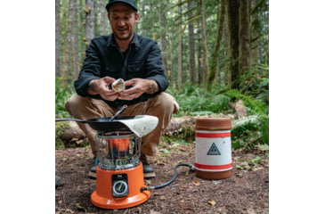 Image of Ignik 2-in-1 Propane Heater Stove, Orange, IGPRO-00319