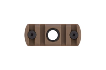 Image of IMI Defense MLK Polymer 4 Notch M-LOK Rail Section w/QD Port, Flat Dark Earth, IMI-PMK4QFDE