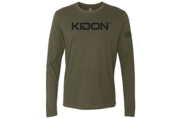 Image of IMI Defense Kidon OD Green Long Sleeve Crew Tee