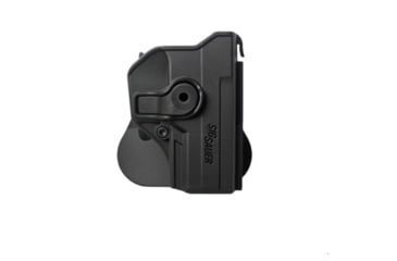 Image of IMI Defense Polymer OWB Paddle Holster, SIG Sauer P250 Compact, SIG Sauer P320 Carry, SIG Sauer P320 Compact, Black, Right, IMI-Z1060CBLACK