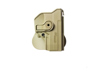 Image of IMI Defense Polymer OWB Paddle Holster, SIG Sauer P250 Compact, SIG Sauer P320 Carry, SIG Sauer P320 Compact, Flat Dark Earth, Right, IMI-Z1060CFDE