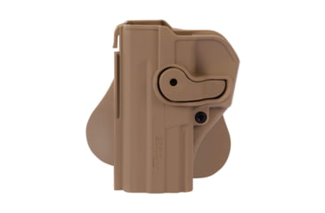 Image of IMI Defense Polymer OWB Paddle Holster, SIG Sauer P220, SIG Sauer P226, SIG Sauer P226 MK25, SIG Sauer P227, SIG Sauer P228, SIG Sauer SP2022, Flat Dark Earth, Left, IMI-Z1290LHFDE