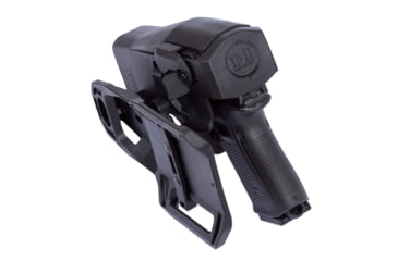 Image of IMI Defense RDL3 Level 3 Light Bearing and Red Dot Sight Durable Polymer Glock Drop Leg Holster, Olive Drab Green, Right, IMI-RDL3O.D. GREEN