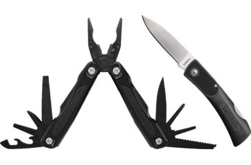 Image of Imperial Schrade Combo Pack 2 Pc Folding Knife,2.75in,Black Plastic Handle IMPCOM9CP