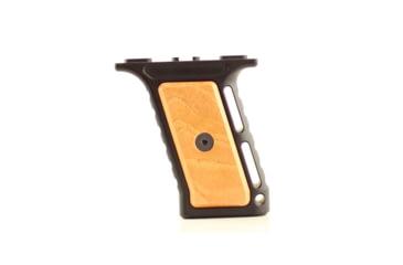 Image of Indignant Arms Streamline Accented FWG MLOK Grip, Cherry Grip/Black Frame, fw-acc-ch-bk