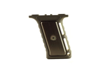 Image of Indignant Arms Streamline Accented FWG MLOK Grip, Indian Ebony Grip/Black Frame, fw-acc-ie-bk