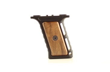 Image of Indignant Arms Streamline Accented FWG MLOK Grip, Walnut Grip/Black Frame, fw-acc-wa-bk