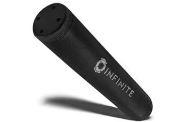 Image of Infinite Product Solutions 10in Storage Container, Black Anodize, Knurled, IPS-CONT-BAK-10IN