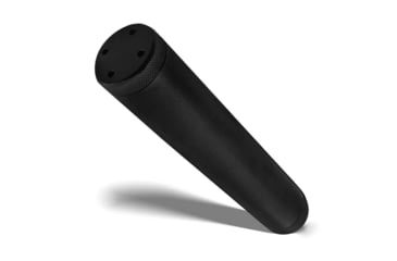 Image of Infinite Product Solutions 12in Storage Container, Graphite Black Cerakote, Knurled, SRS-CONT-BAK